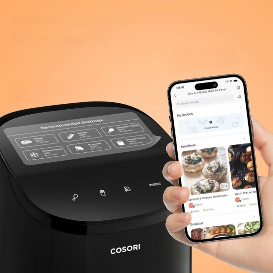 Еър Фрайър COSORI Small 2L, 900W